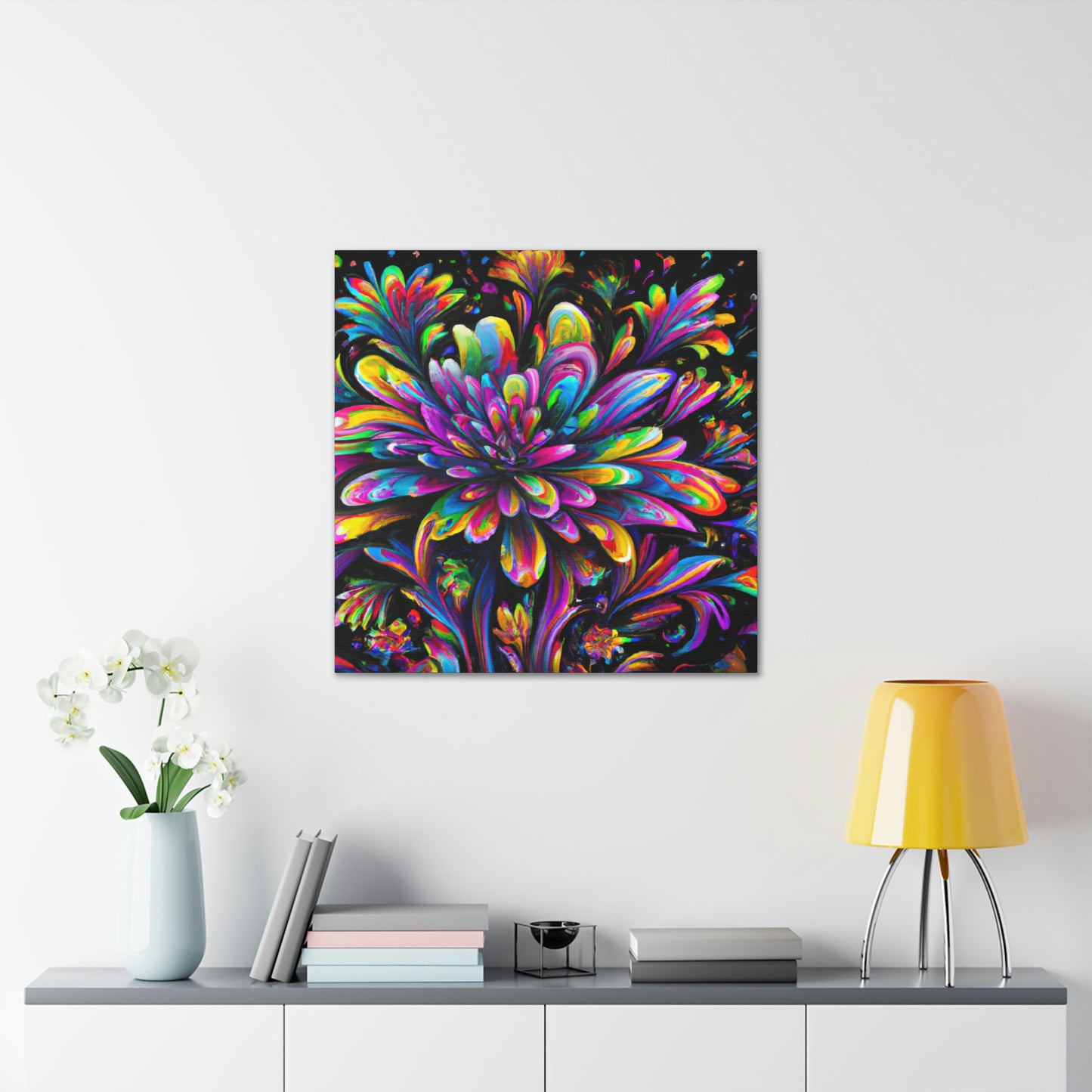 Colorful Bloom - Canvas