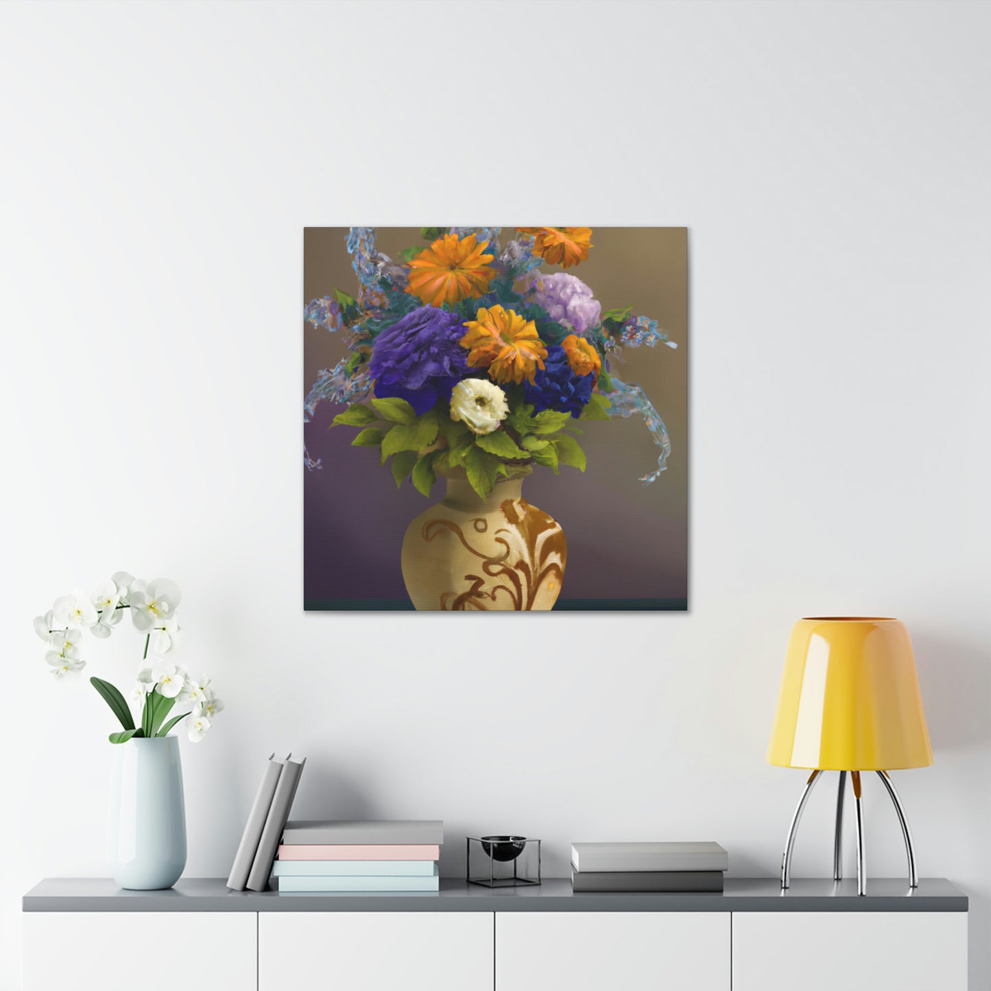Floral Bliss Life. - Canvas