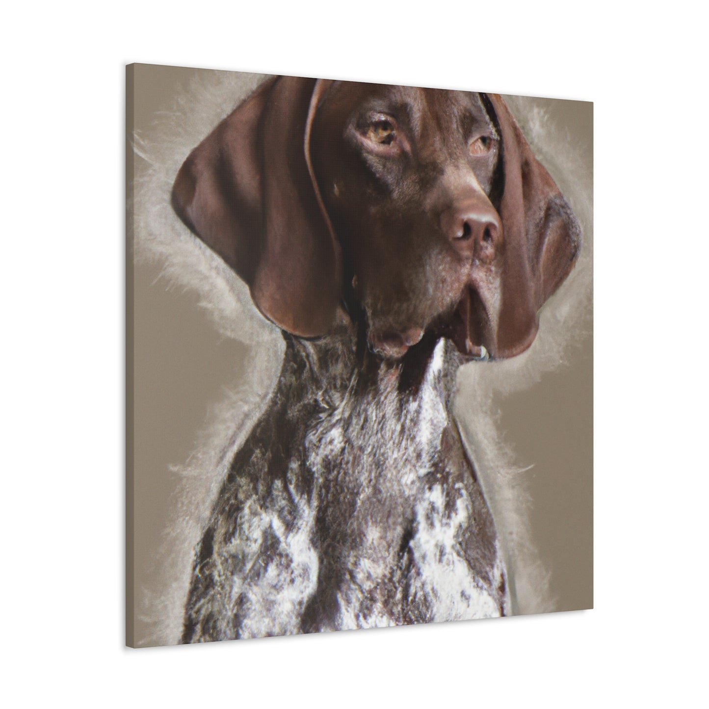 Pointer Posh. - Canvas