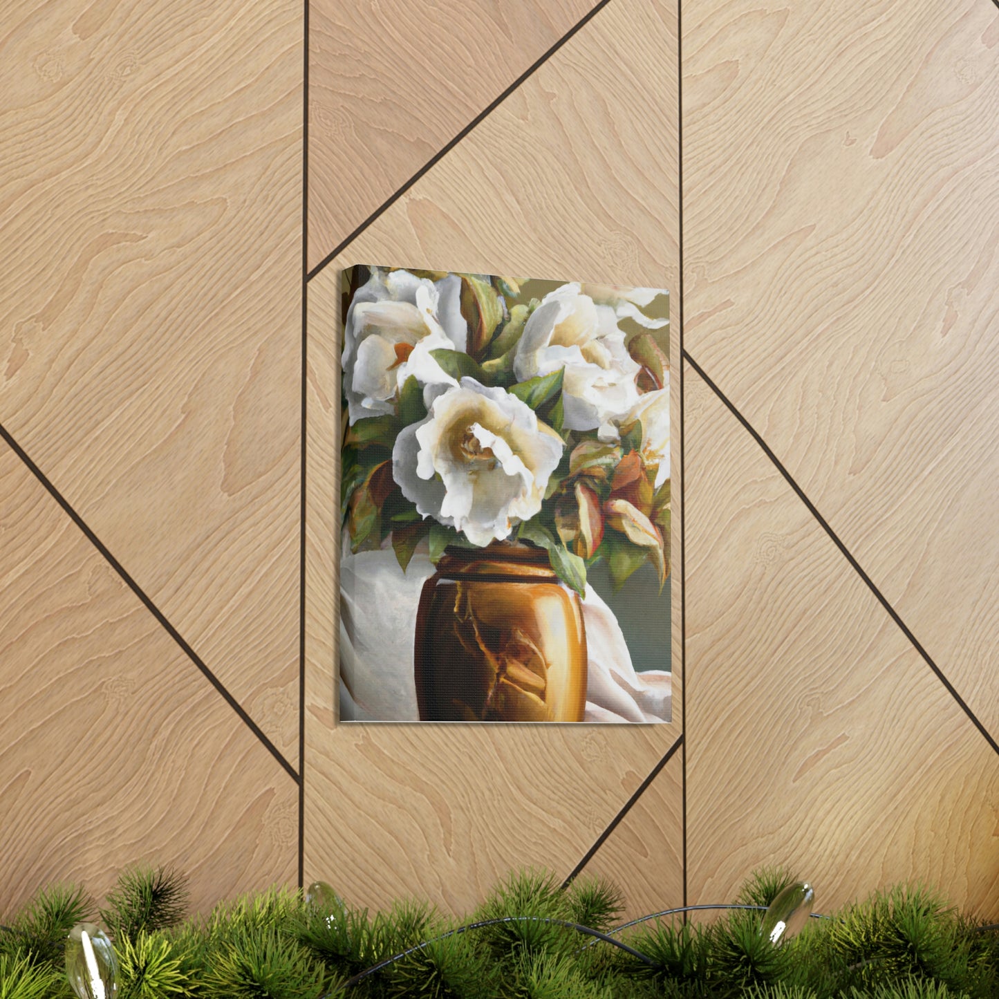 "Floral Vibrance Refined." - Canvas