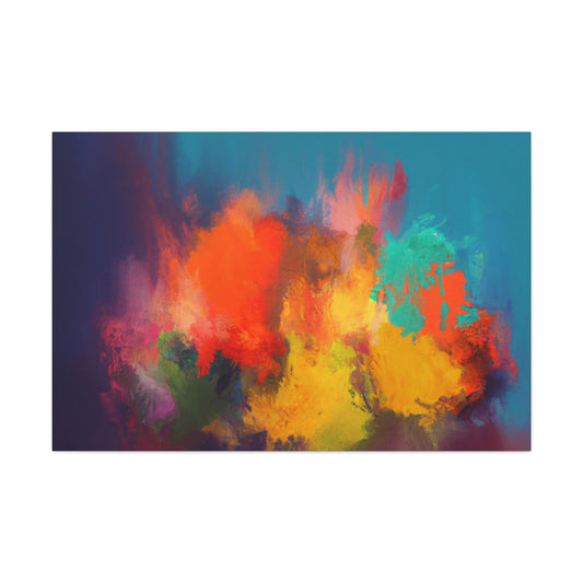 "Lush Hues" - Canvas