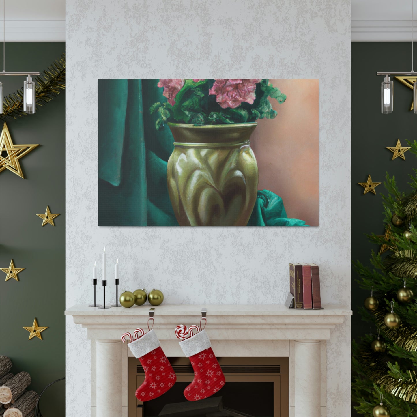 Vase of Splendor. - Canvas