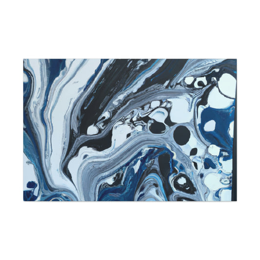 Blue Reflection. - Canvas