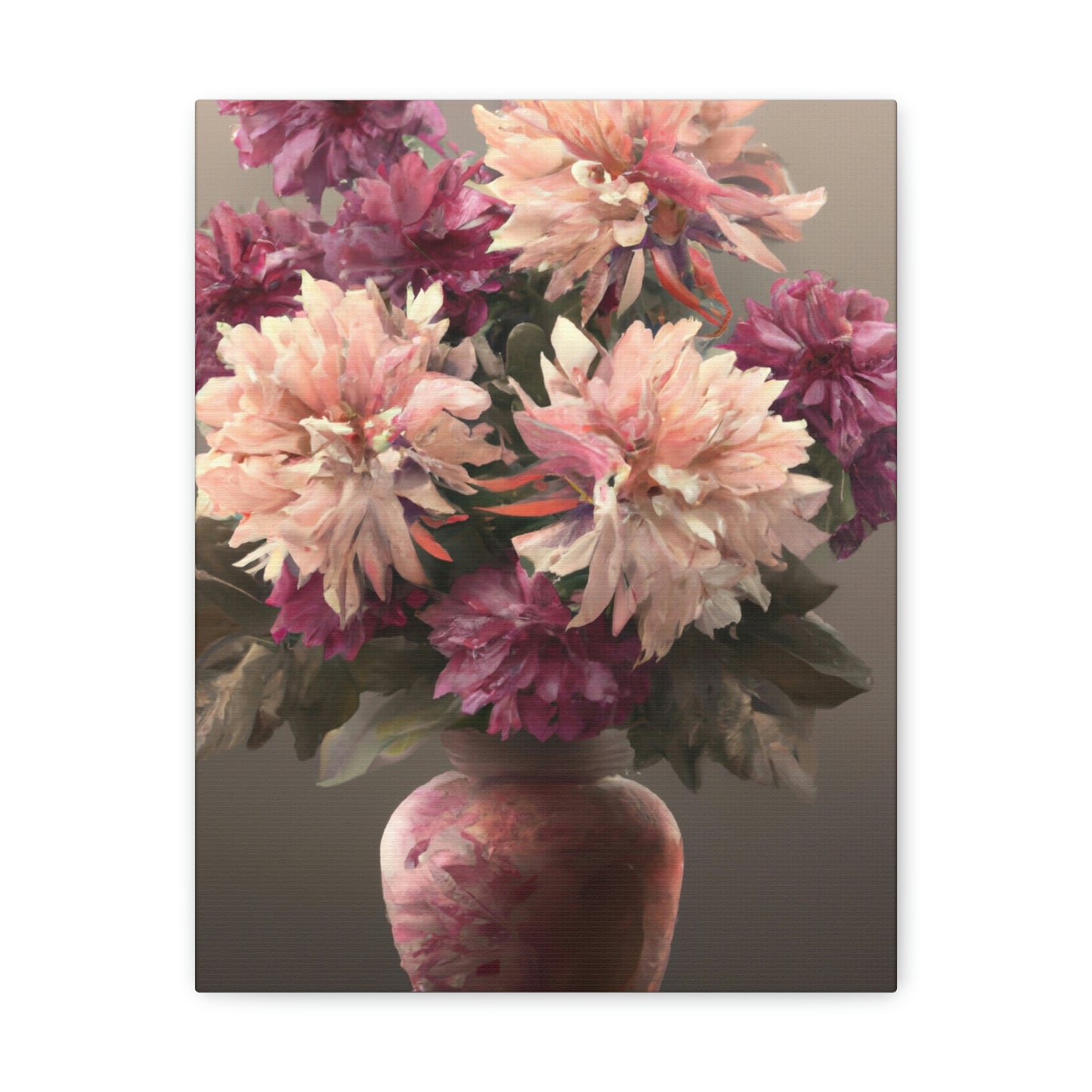 "Floral Finesse Art" - Canvas