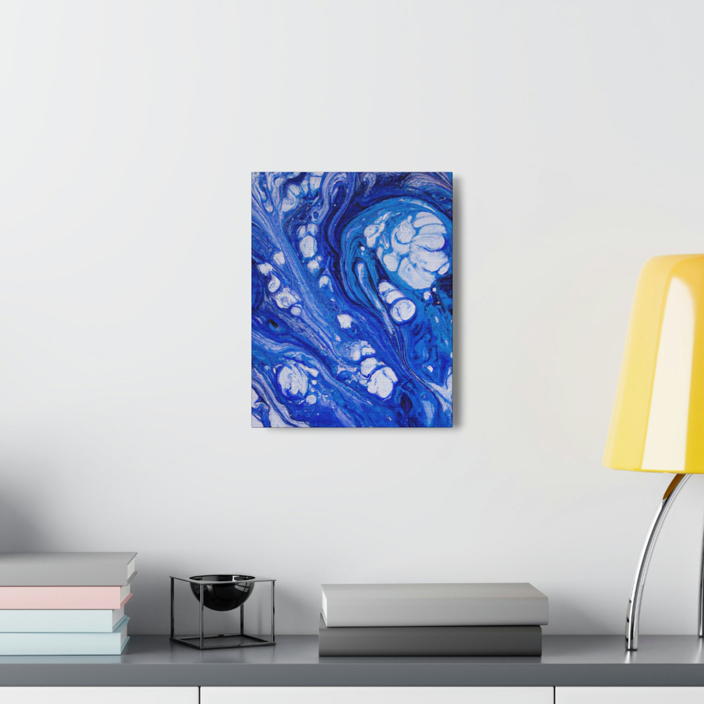 Blue Oasis. - Canvas