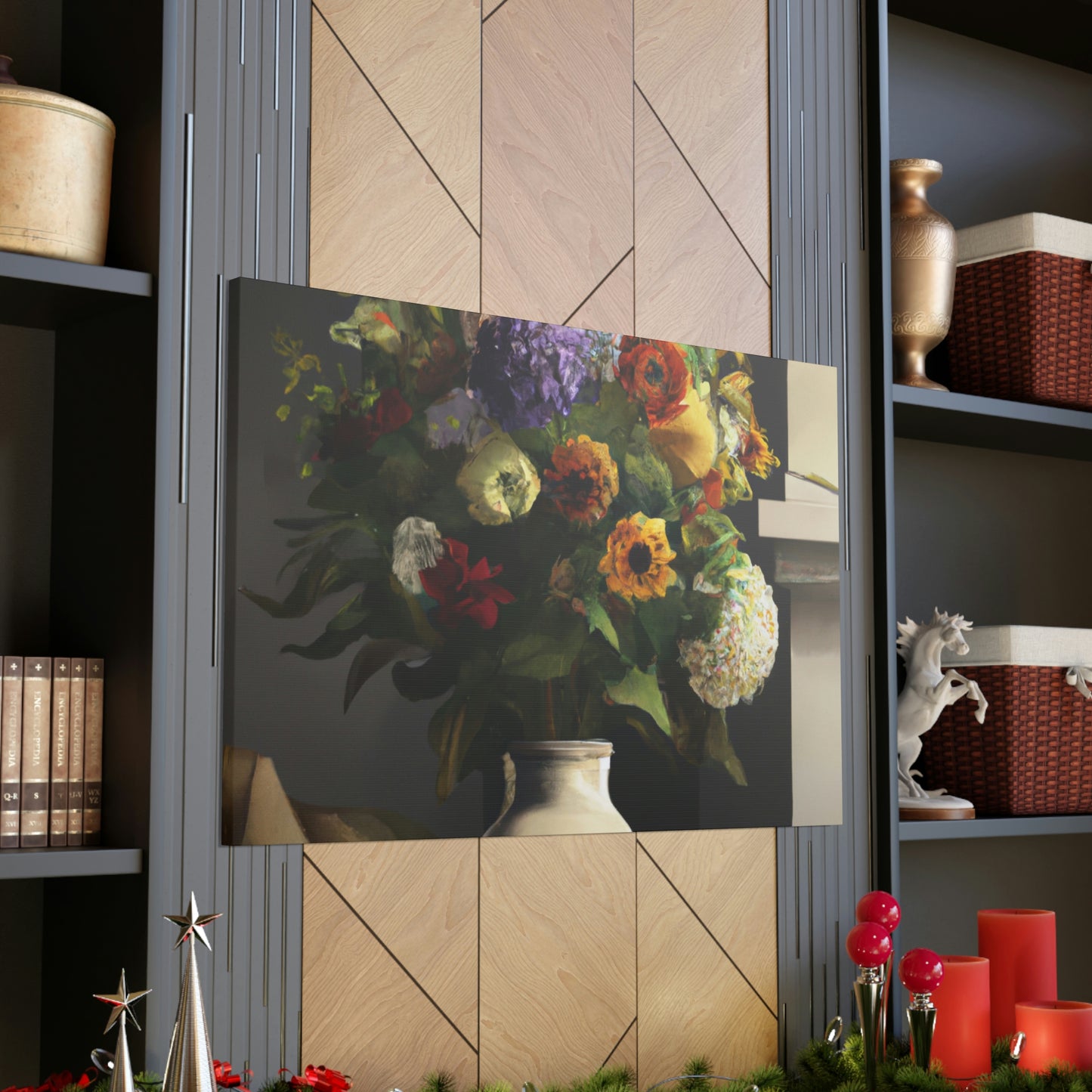 Floral Splendor Dream. - Canvas