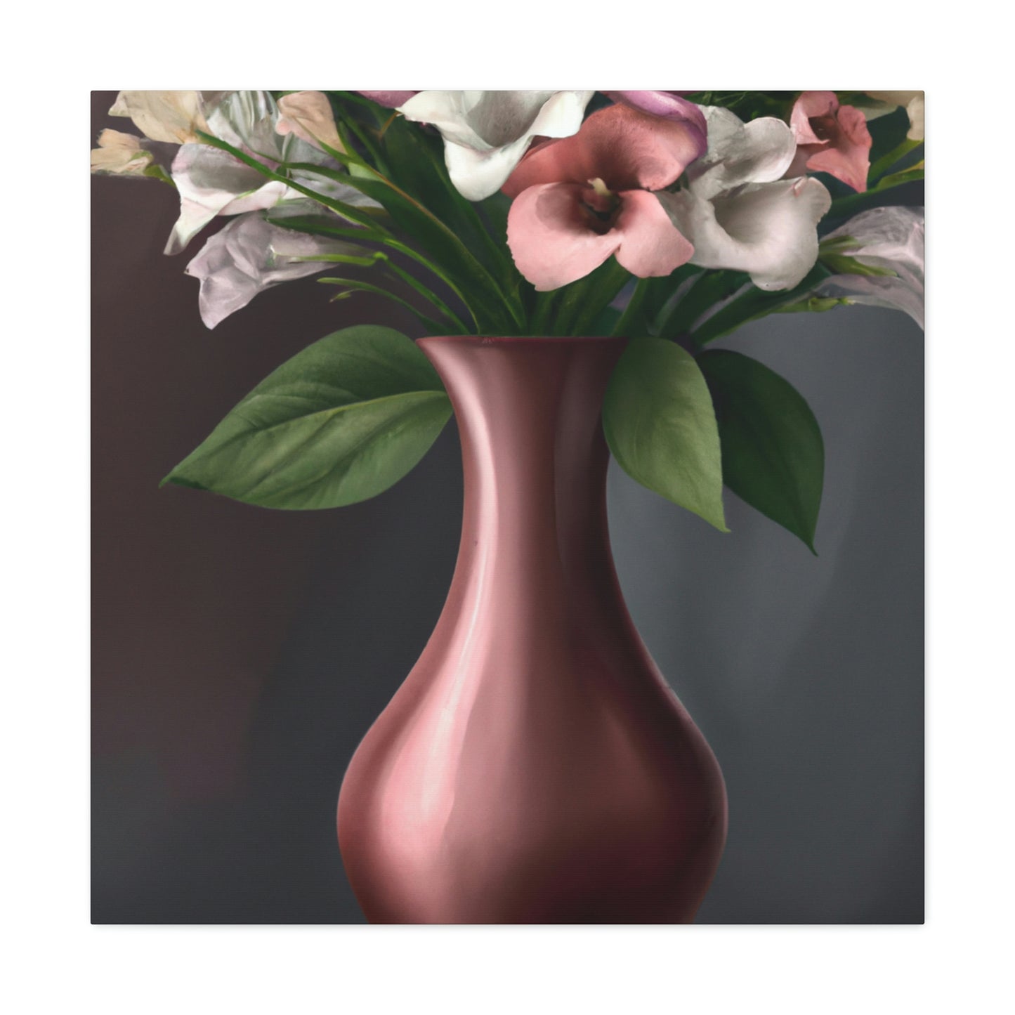 "Detailed Floral Bloom." - Canvas