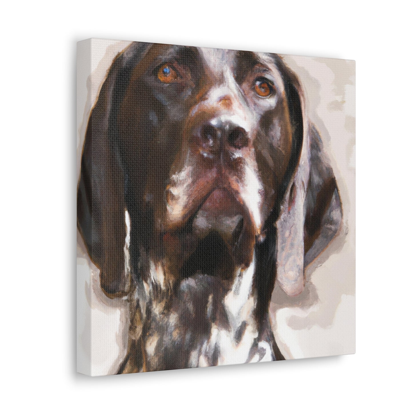 "Pointer Perfection" - Canvas