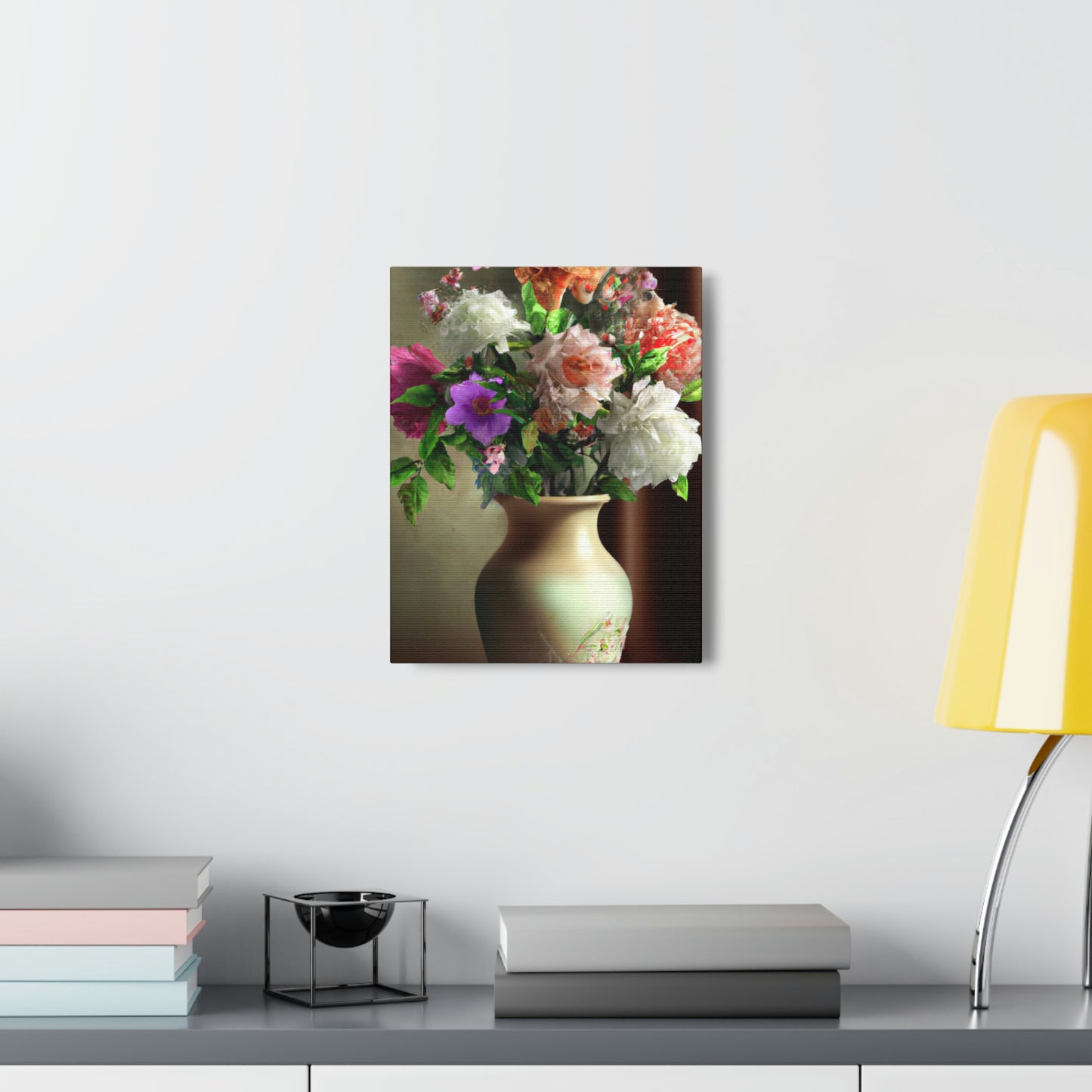 Floral Enchantment. - Canvas