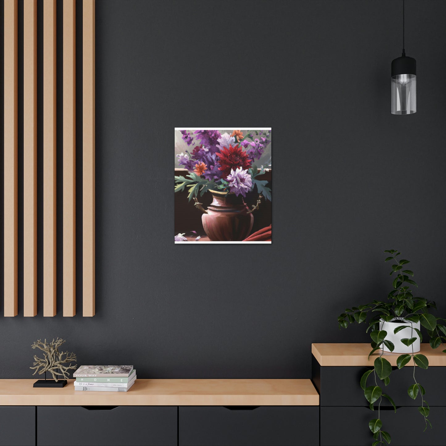 Floral Splendor Dream. - Canvas