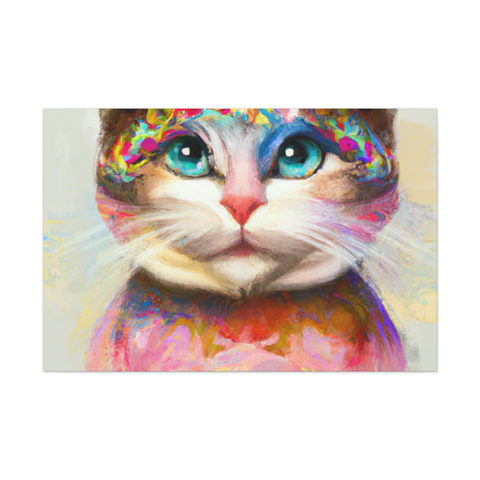 Bloom Cat - Canvas