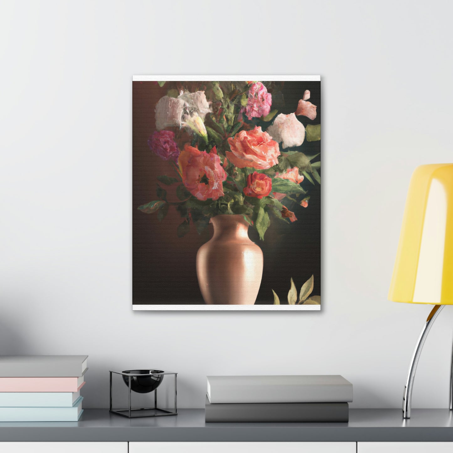 "Floral Finery Wonderland" - Canvas