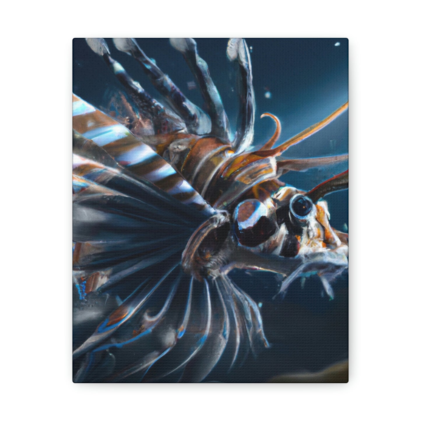 Aquatic Abundance. - Canvas
