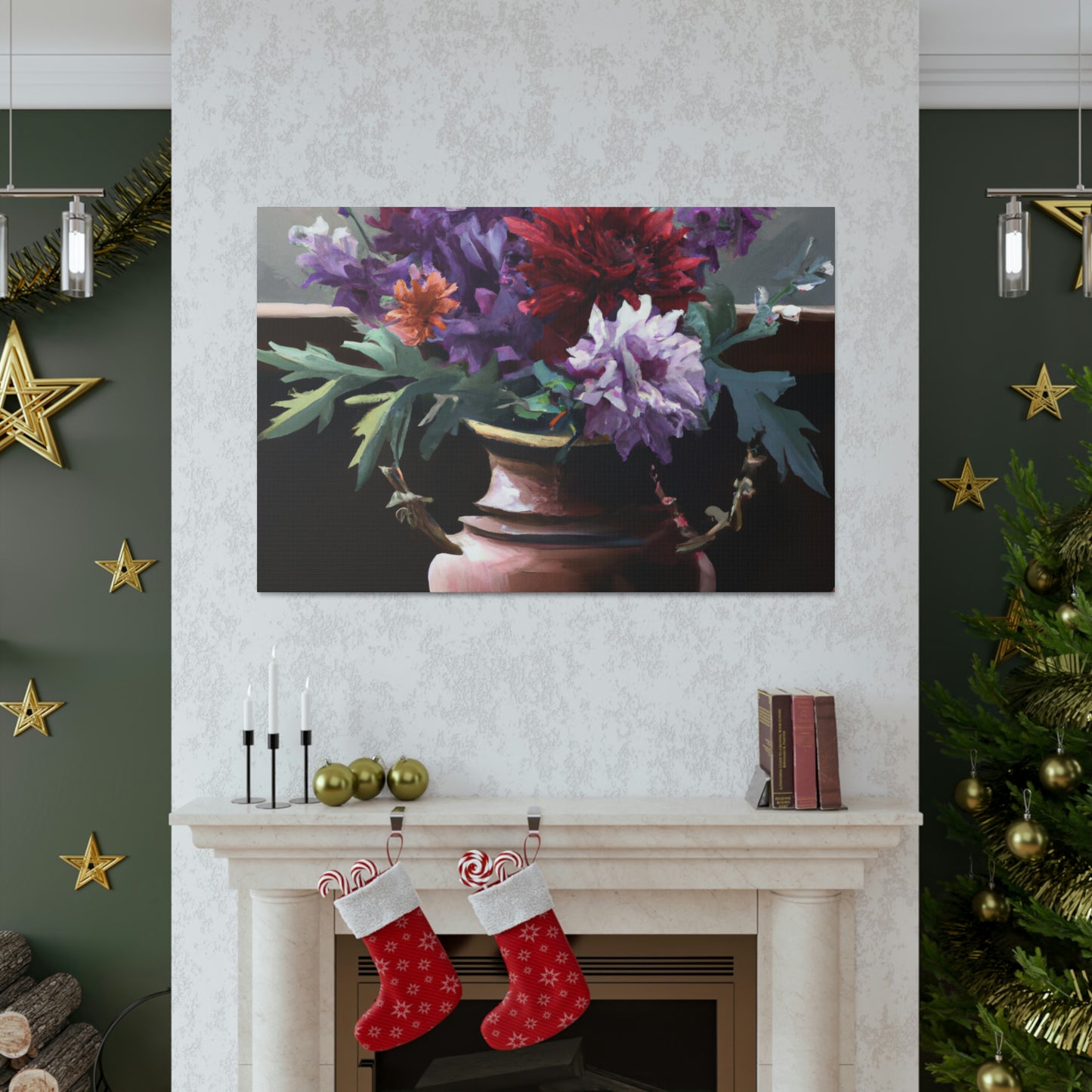 Floral Splendor Dream. - Canvas