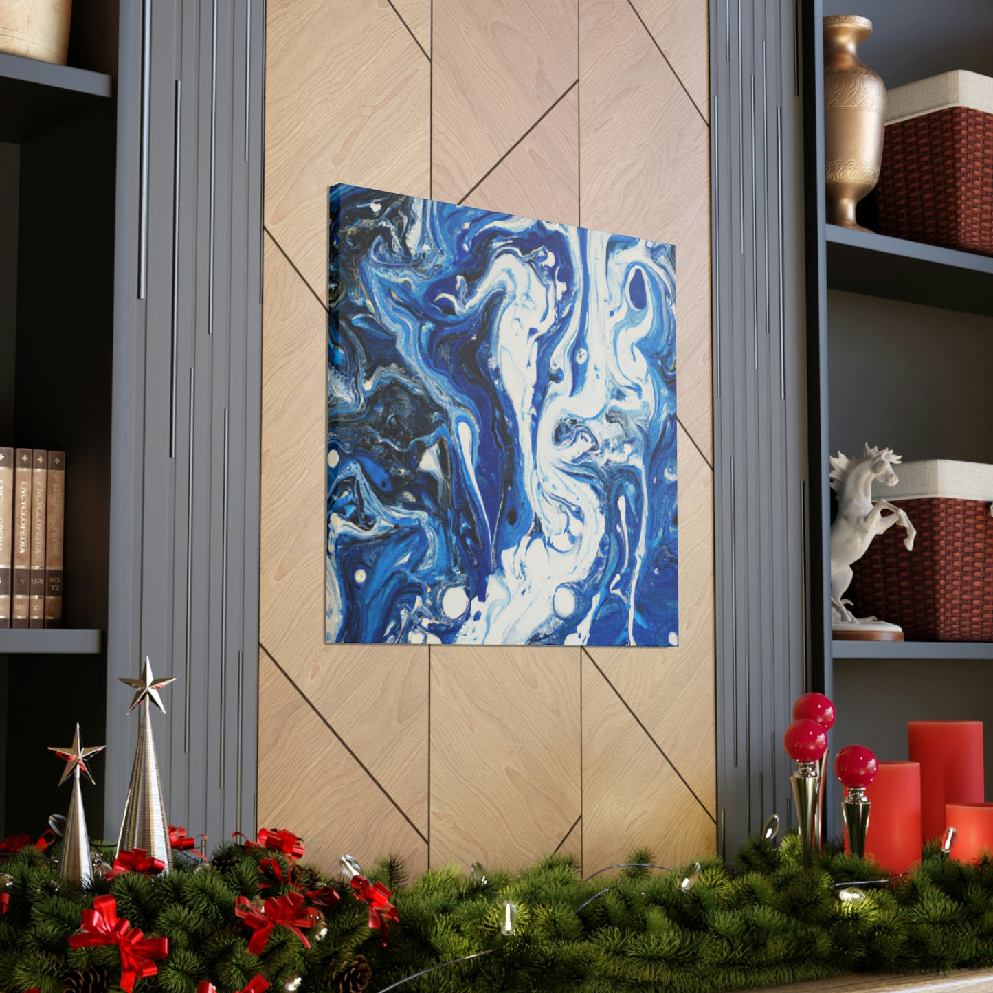 "Aqua Splendor" - Canvas