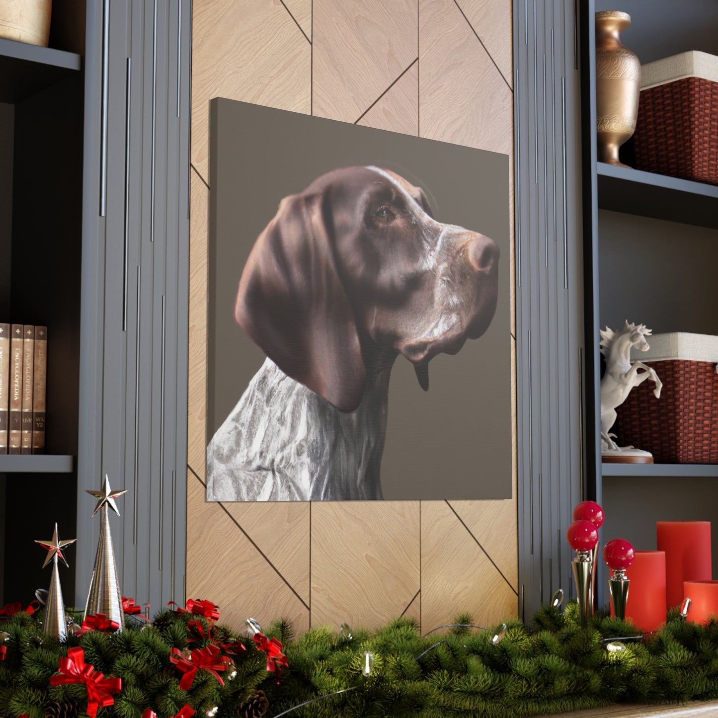 Pointer Perfection. - Canvas