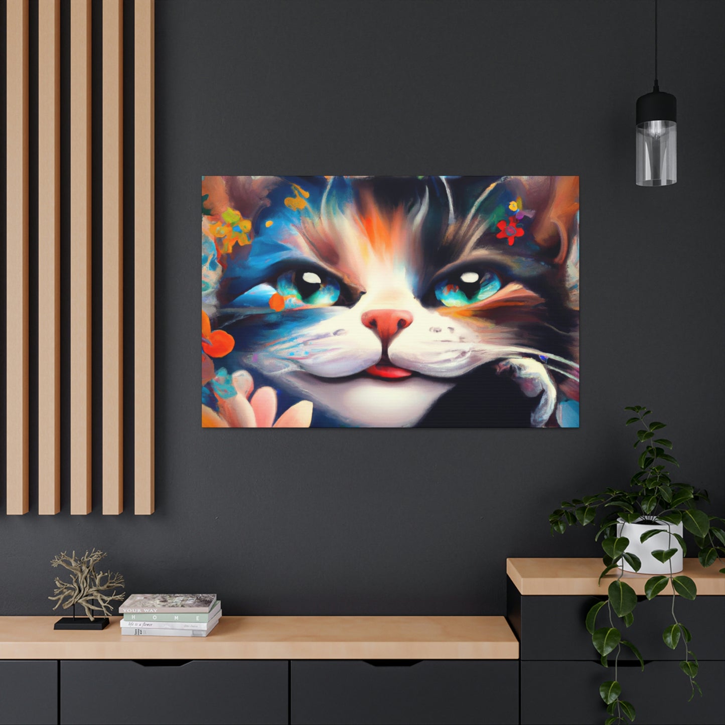 Furburst. - Canvas