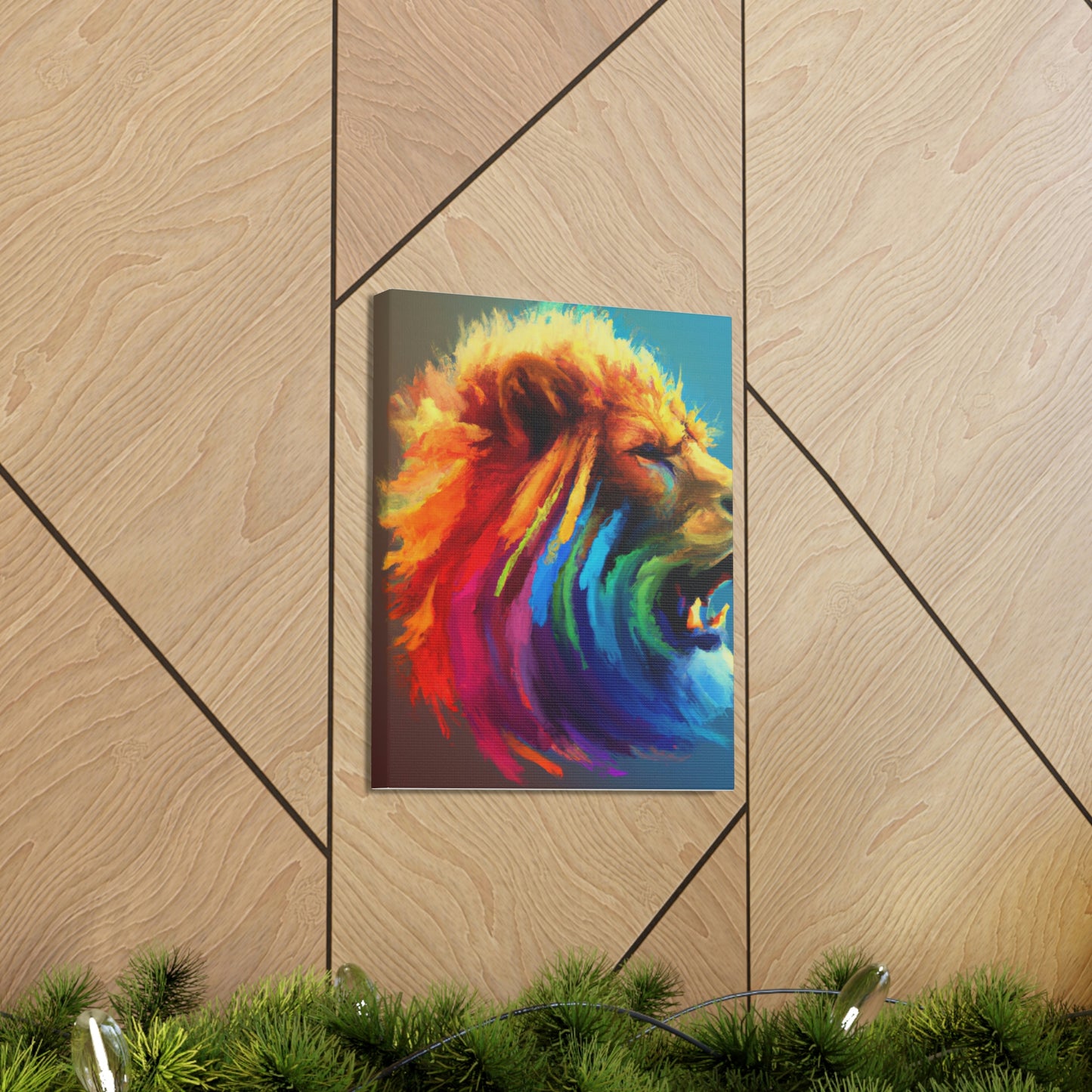 Lioness Bloom - Canvas