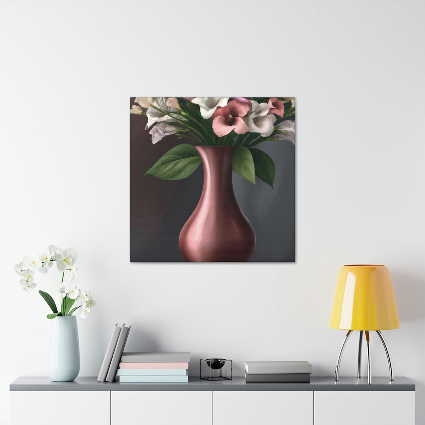 "Detailed Floral Bloom." - Canvas