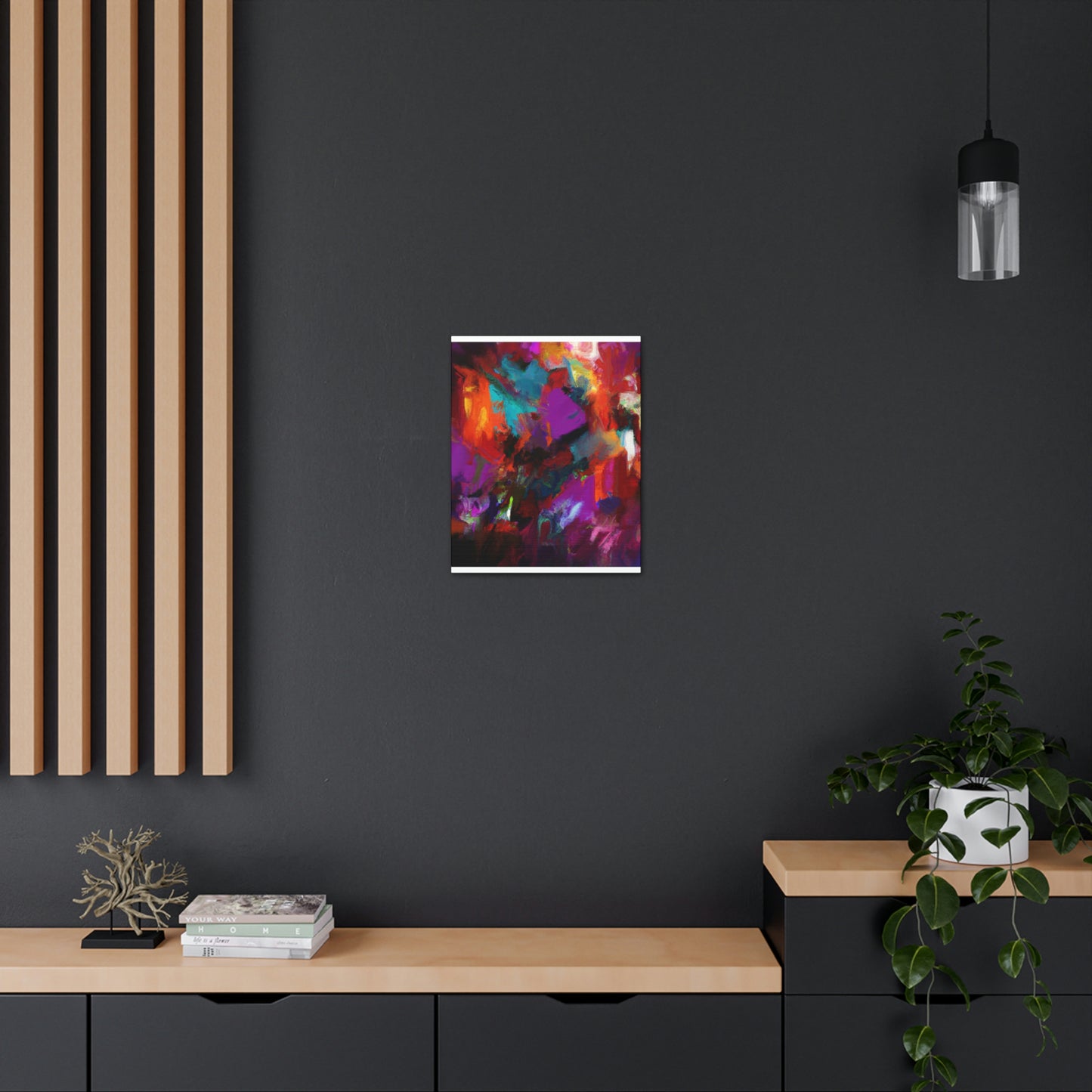 "Color Cascade" - Canvas