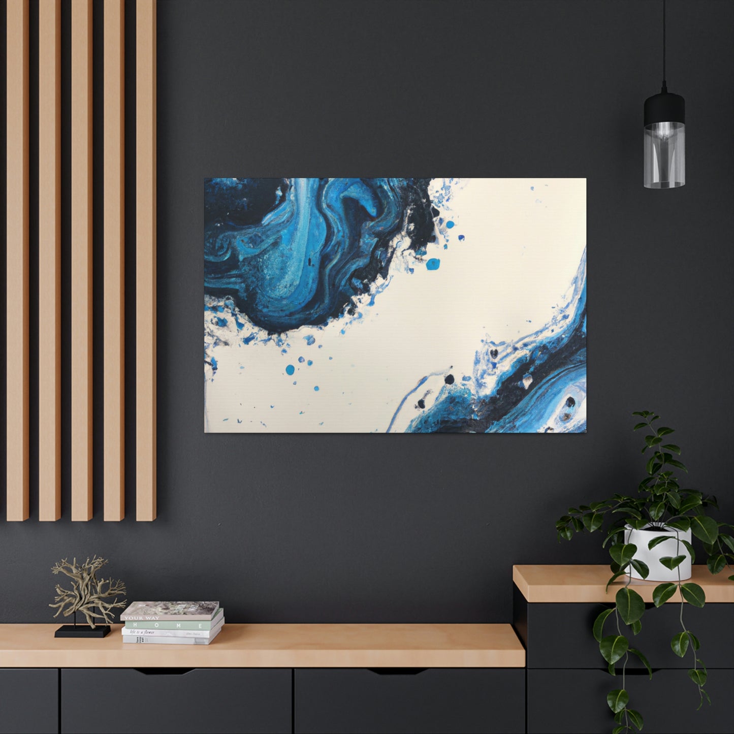 Blue Serenity - Canvas