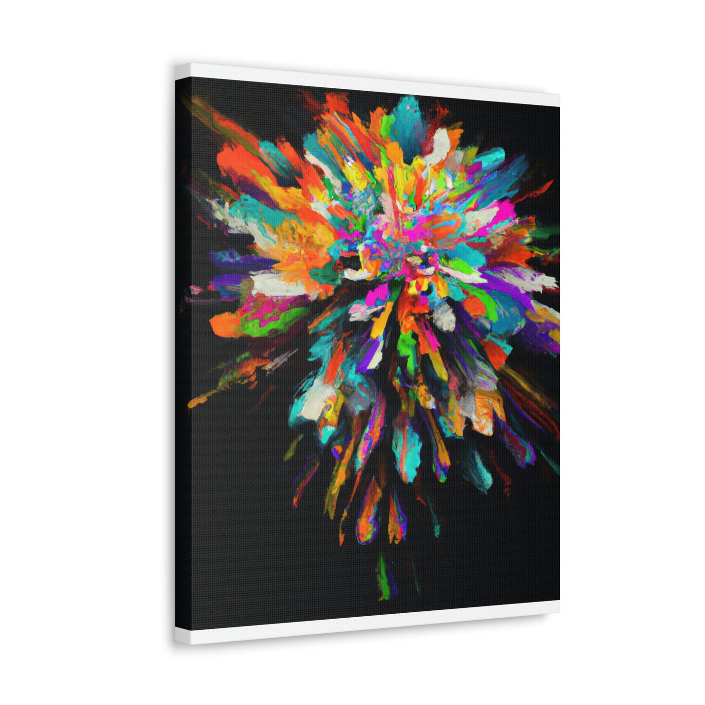 Psychedelic Bloom - Canvas