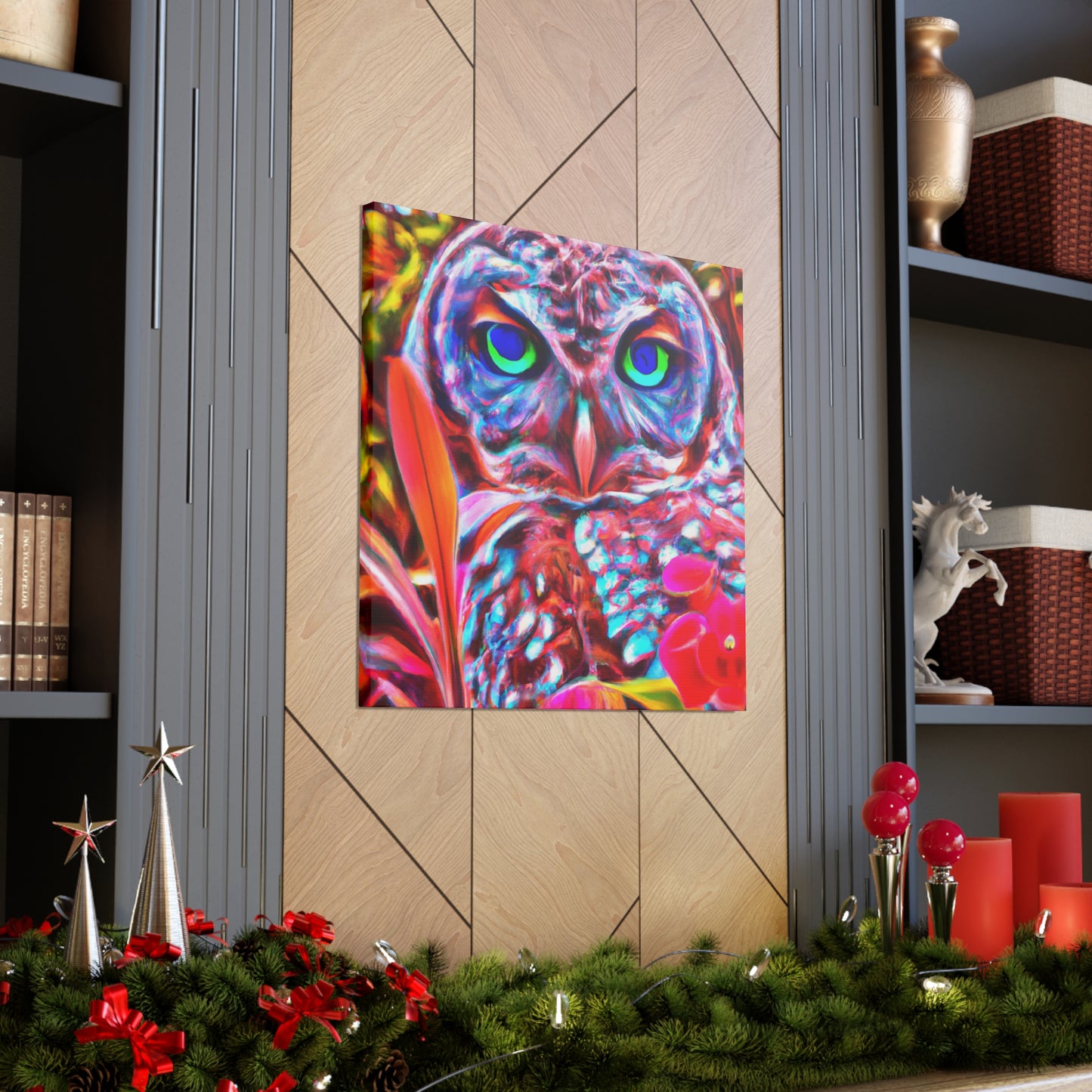 Owl Utopia. - Canvas