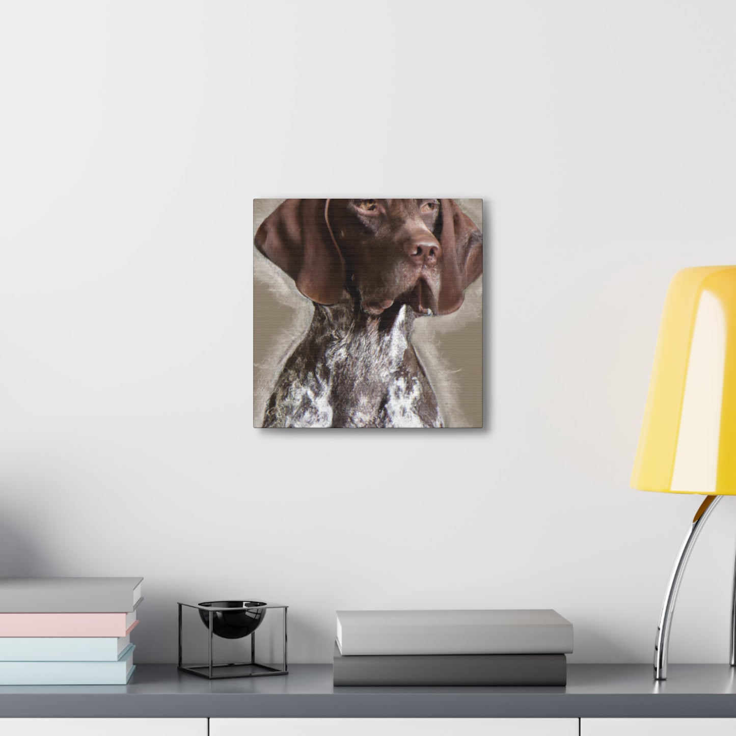 Pointer Posh. - Canvas