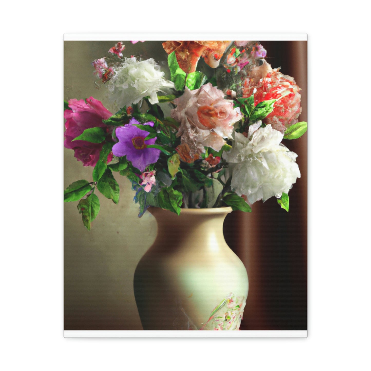 Floral Enchantment. - Canvas
