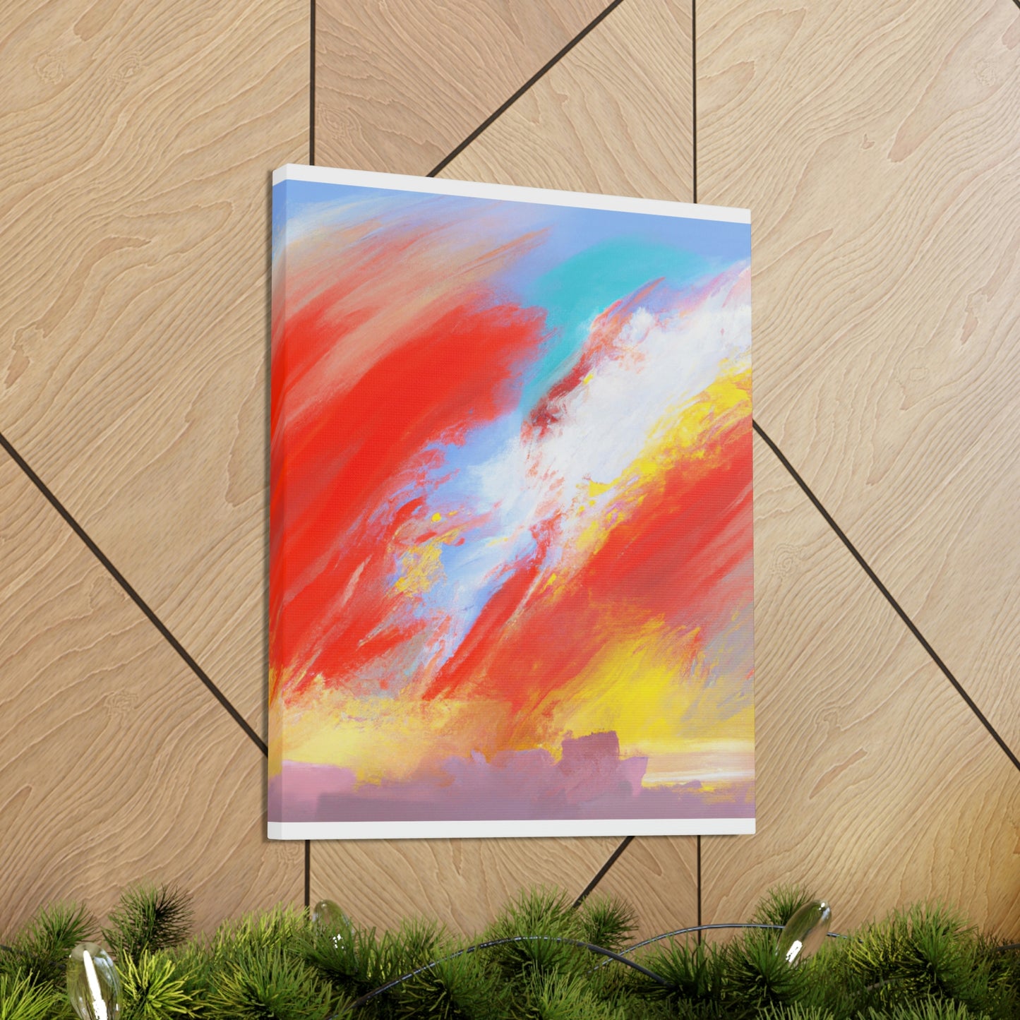 Brush Burst. - Canvas