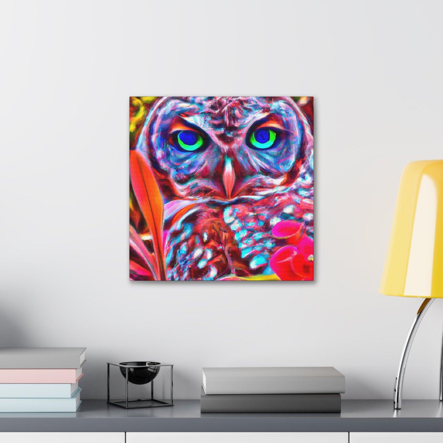 Owl Utopia. - Canvas