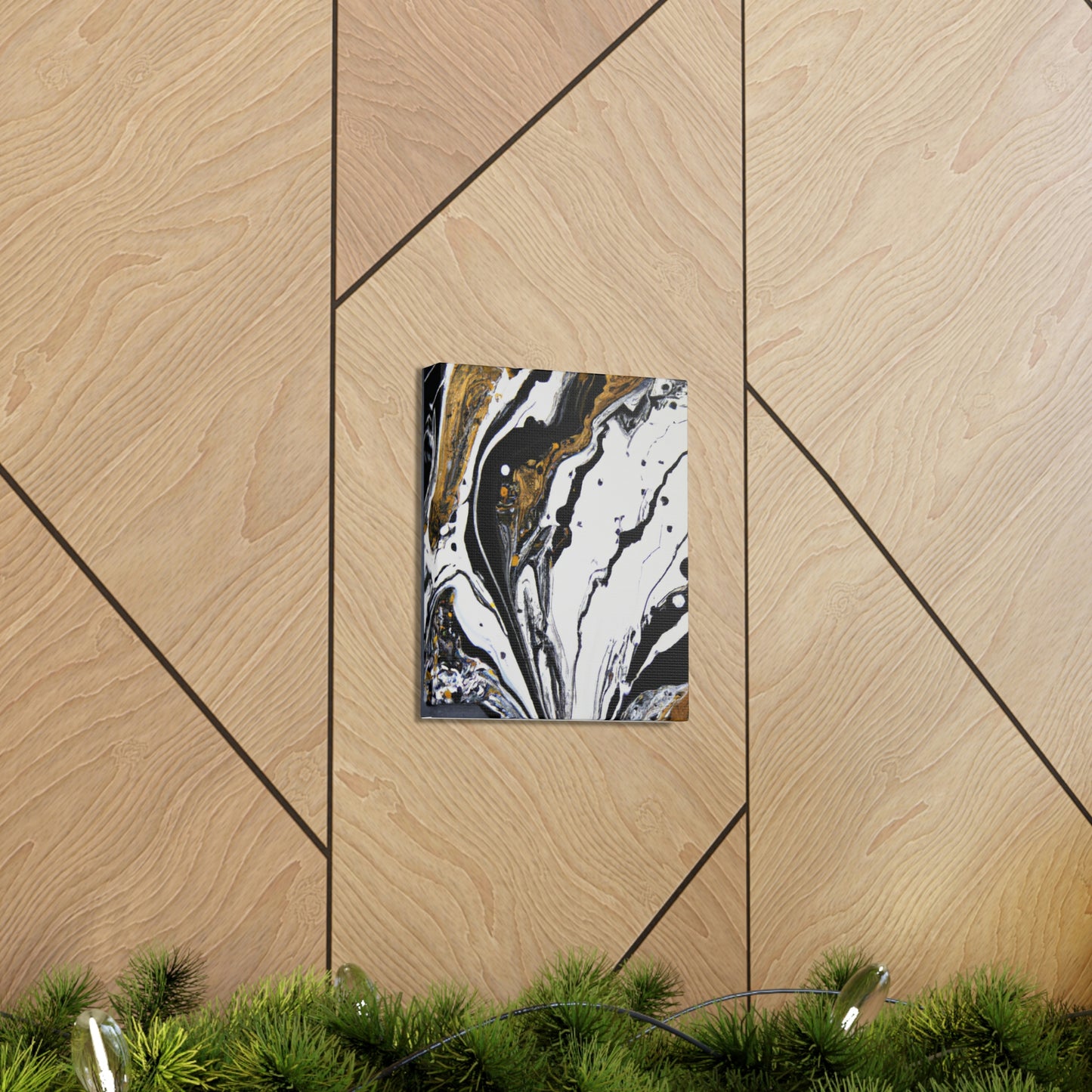 Gilded Flux Art. - Canvas