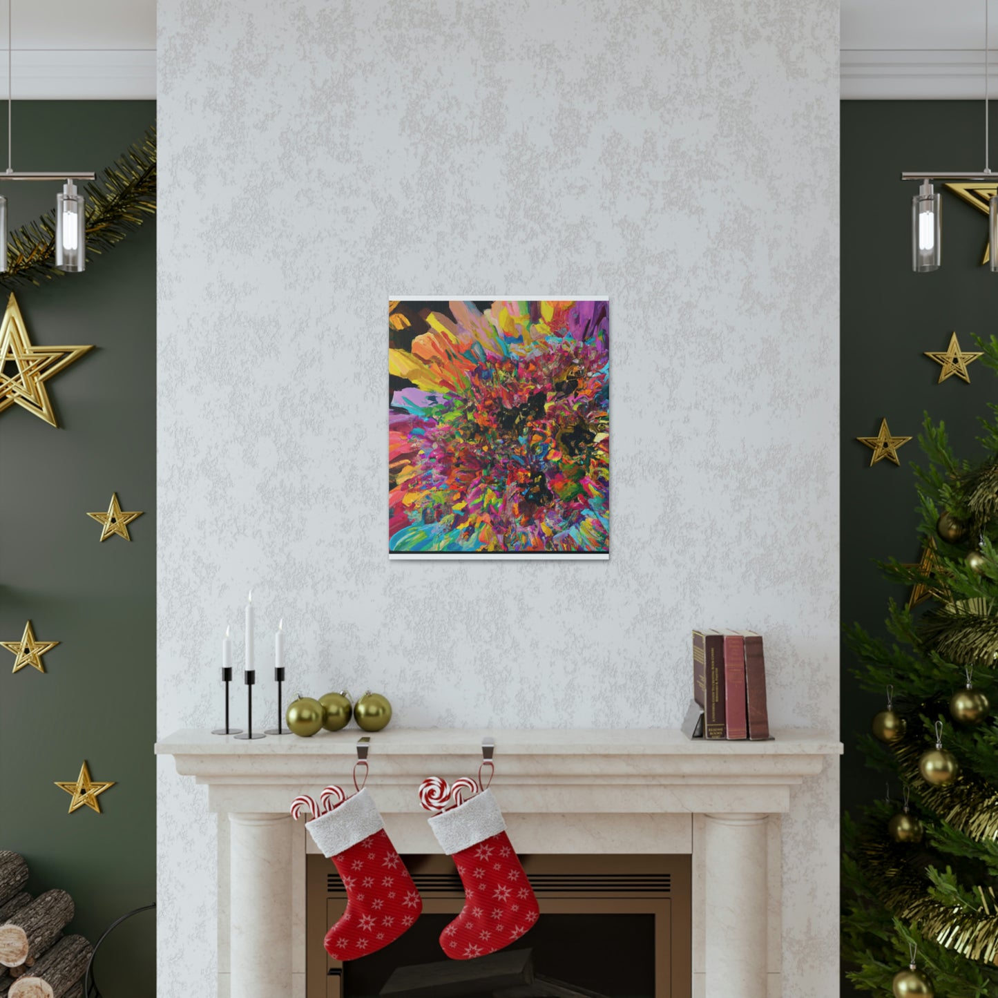 "Psychedelic Blossom" - Canvas