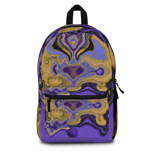 Psychedelic Plume.- Backpack