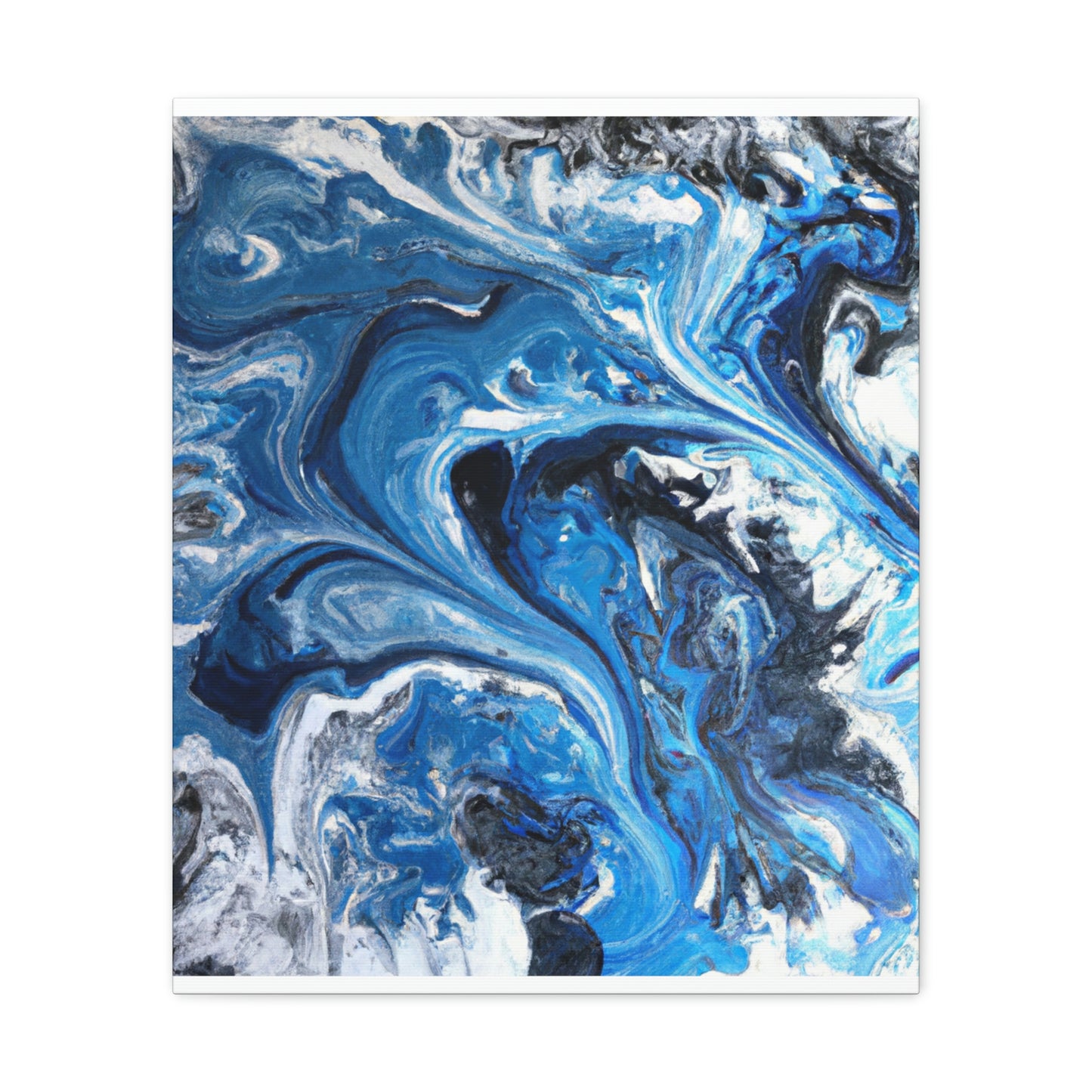 Aquatic Bliss. - Canvas