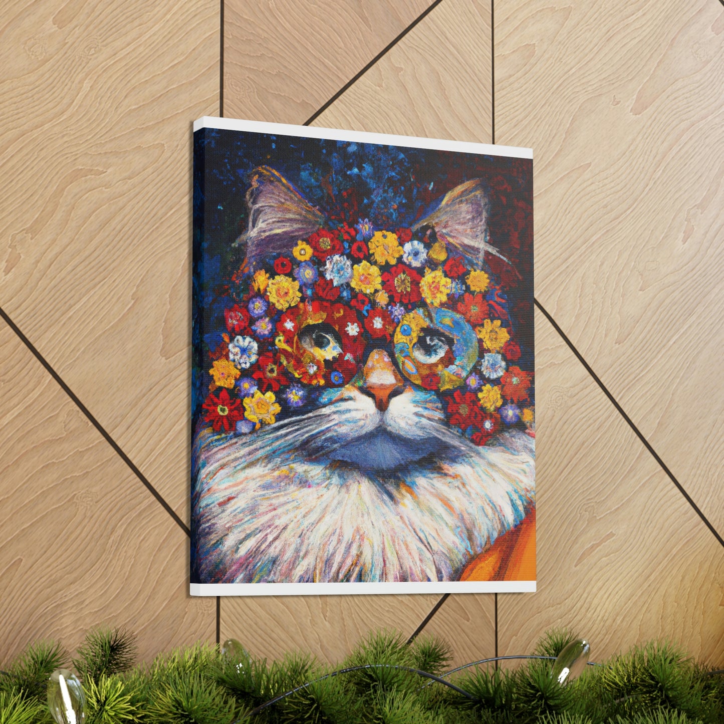 "Feline Vibrance" - Canvas