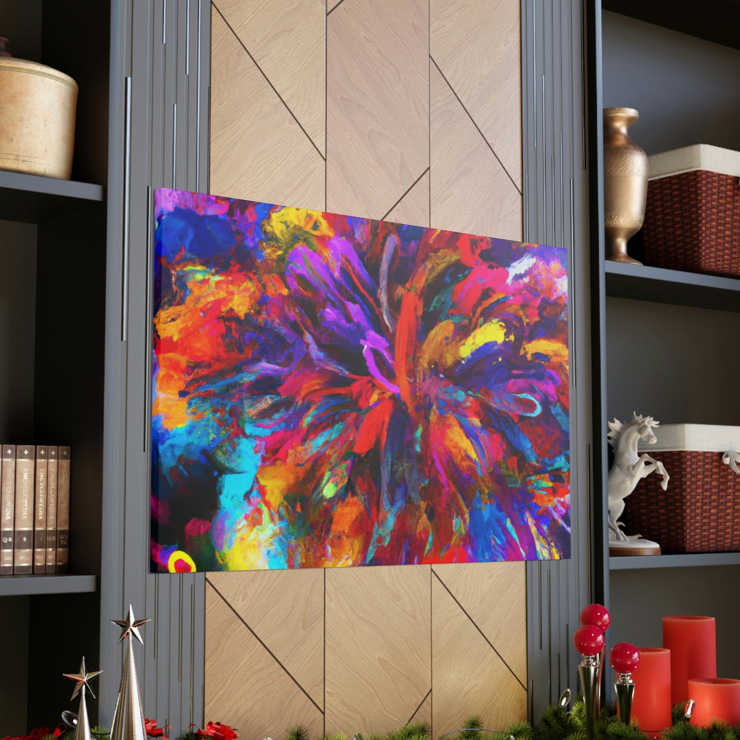 Vibrant Bloom - Canvas
