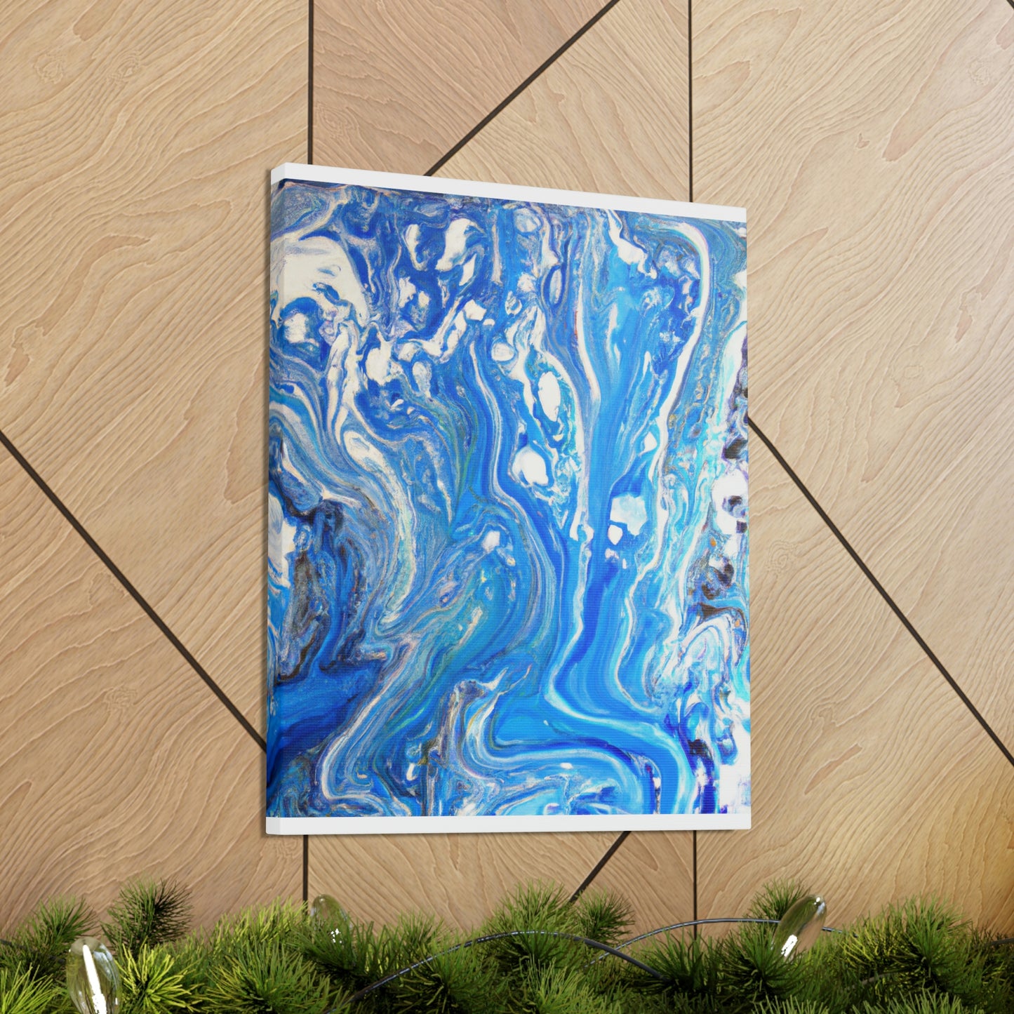 Aqua Bliss. - Canvas