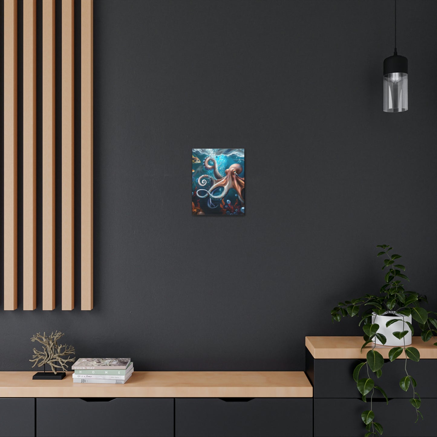Ocean Marine Glow. - Canvas