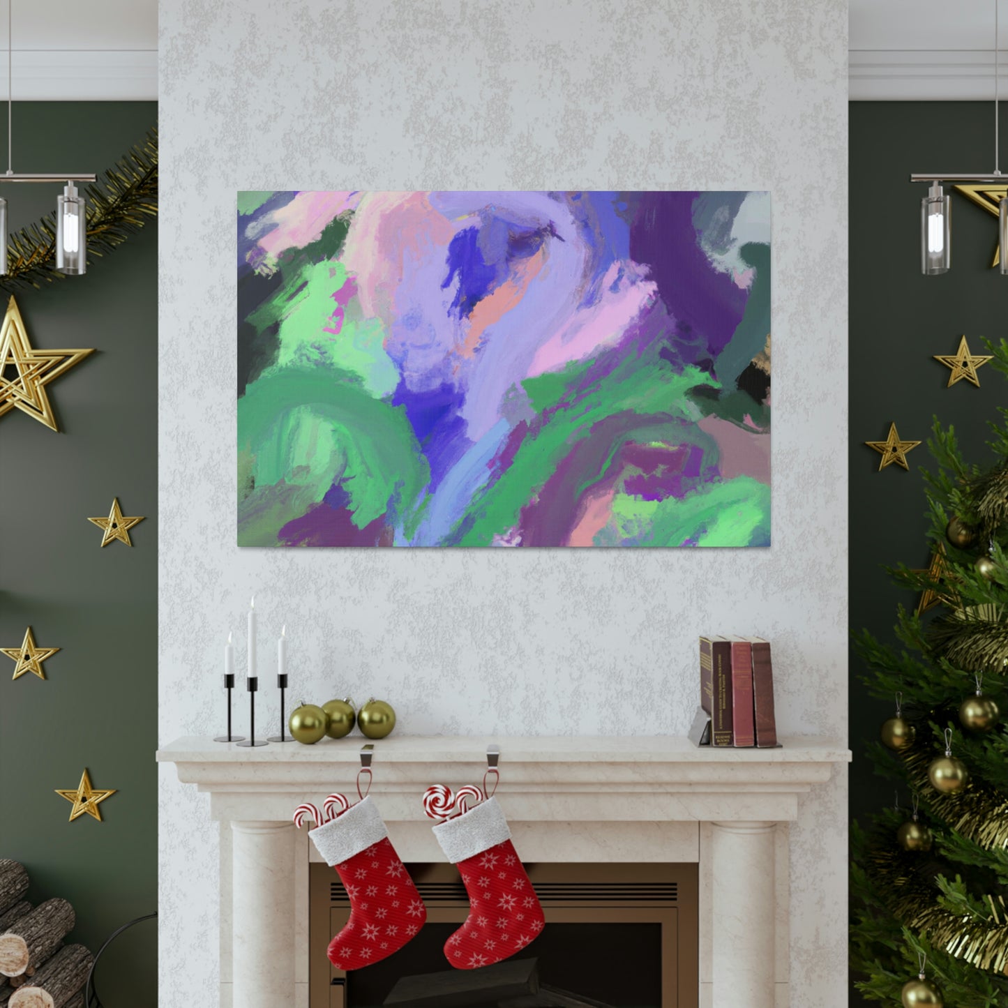 Brush Harmony. - Canvas