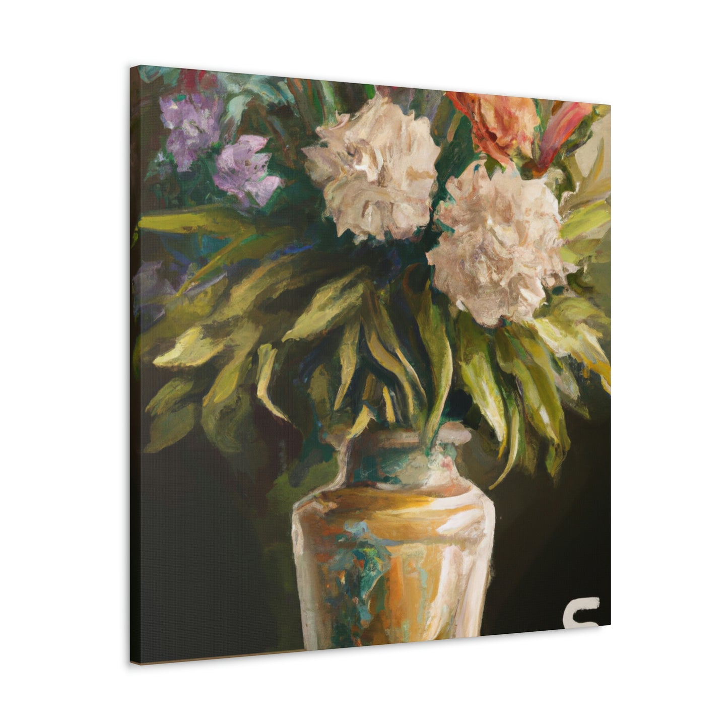 Elegant Flower Beauty. - Canvas