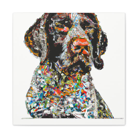 Painted Pointer - Canvas