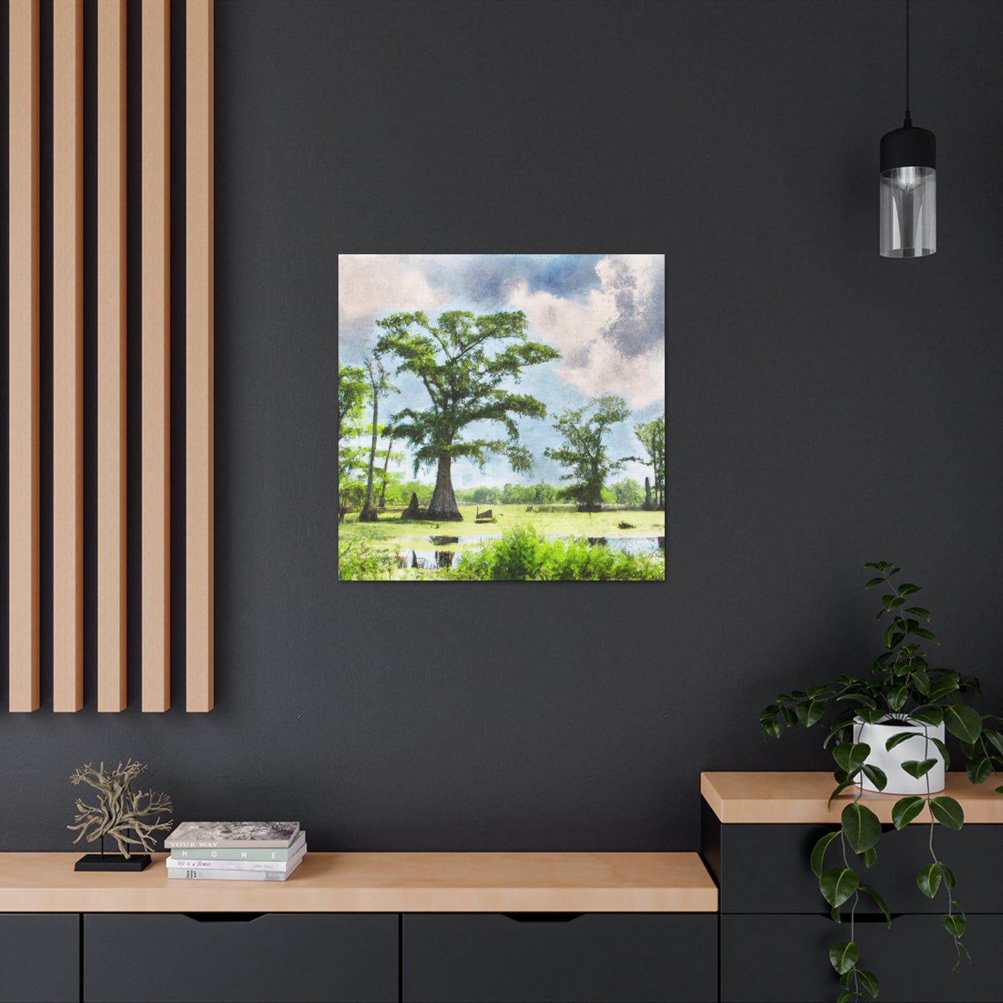 Lagniappe Louisiana Landscape - Canvas