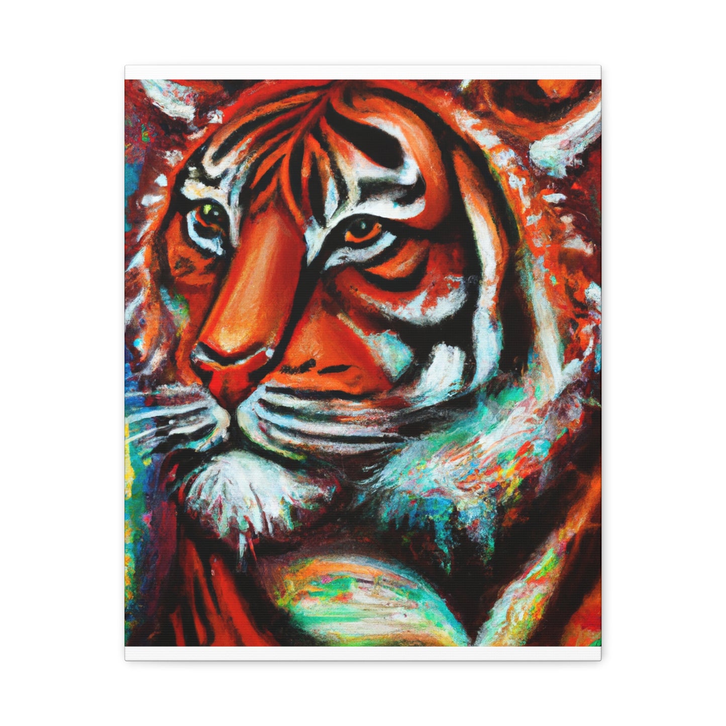 Tiger Radiance. - Canvas