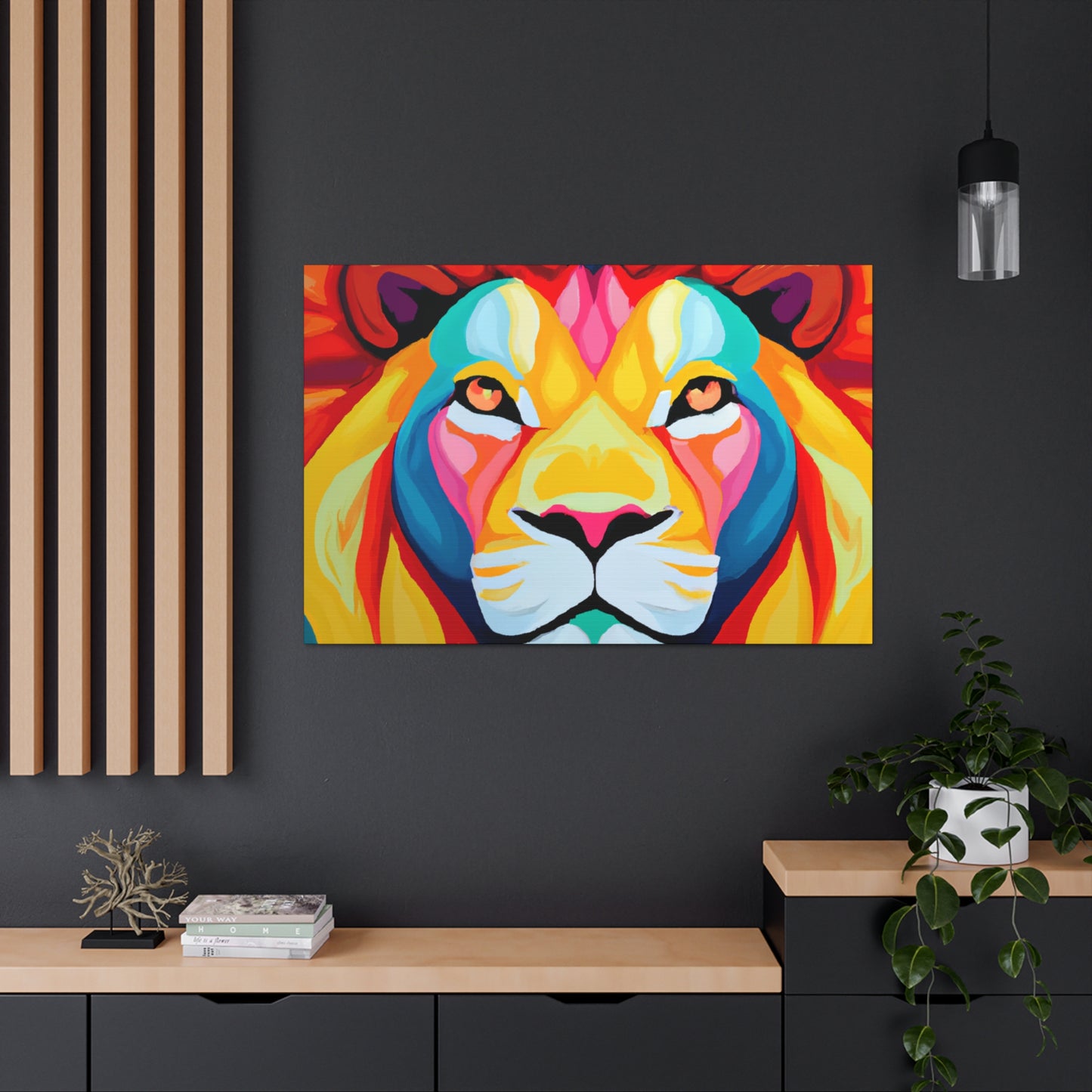 Mane Mosaic - Canvas