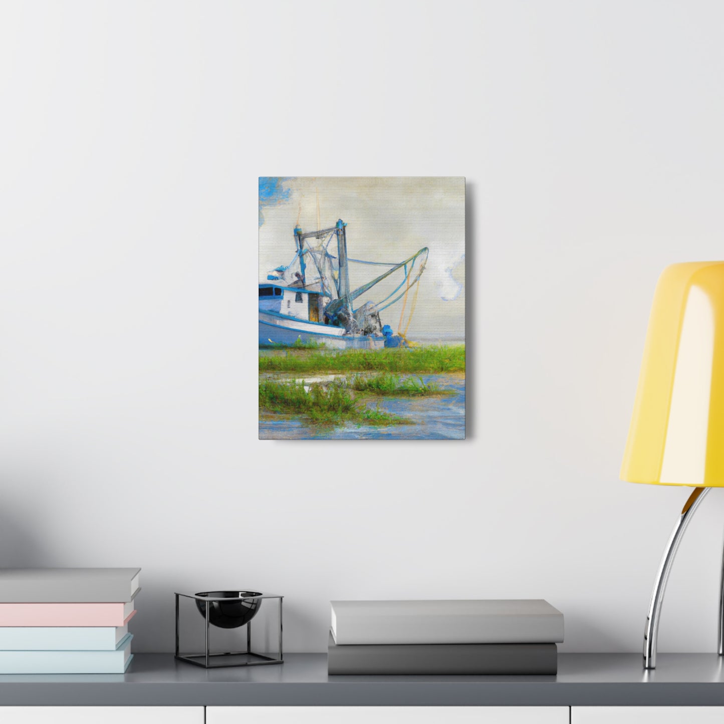Marshy Seafarer Dream. - Canvas