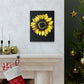 Sunflower Sparkle Glow. - Canvas