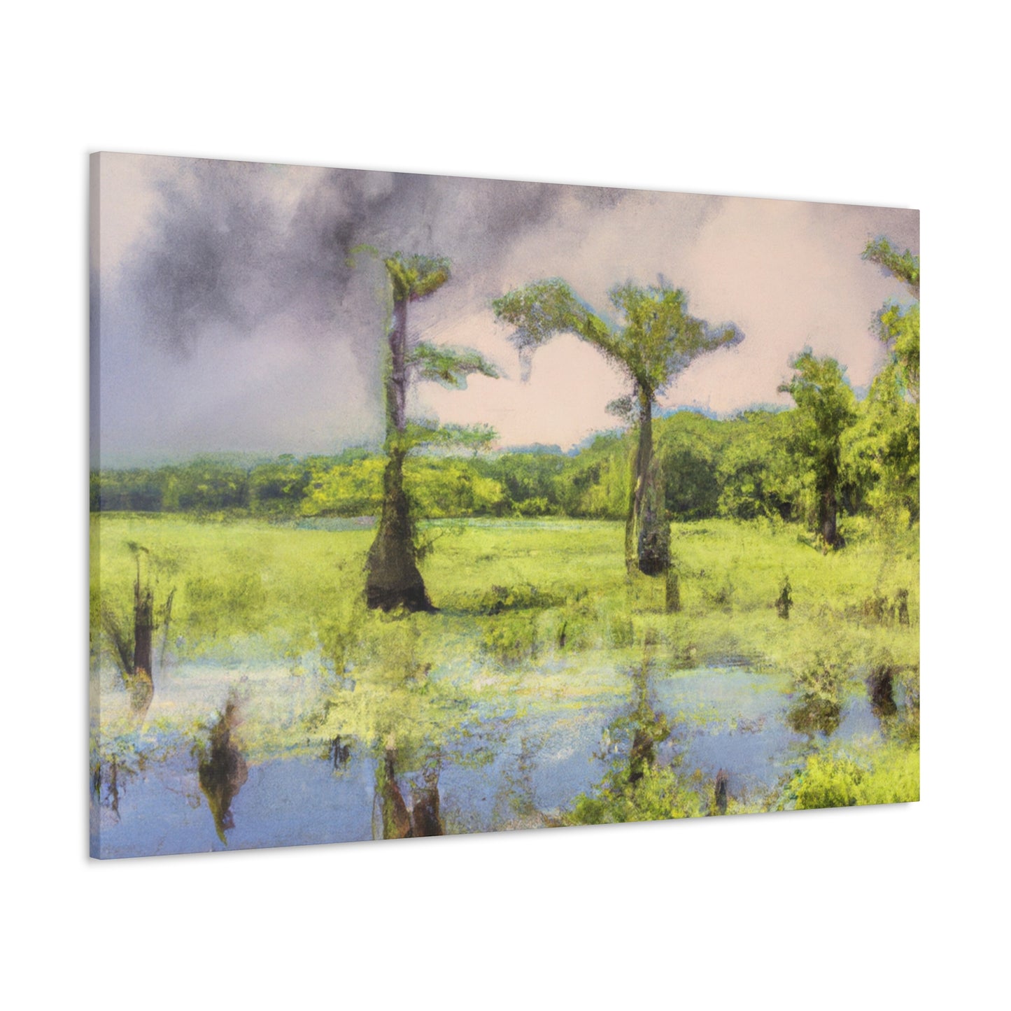 Dreamy Cypress Eden - Canvas