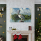Wetland Pelican Dream. - Canvas
