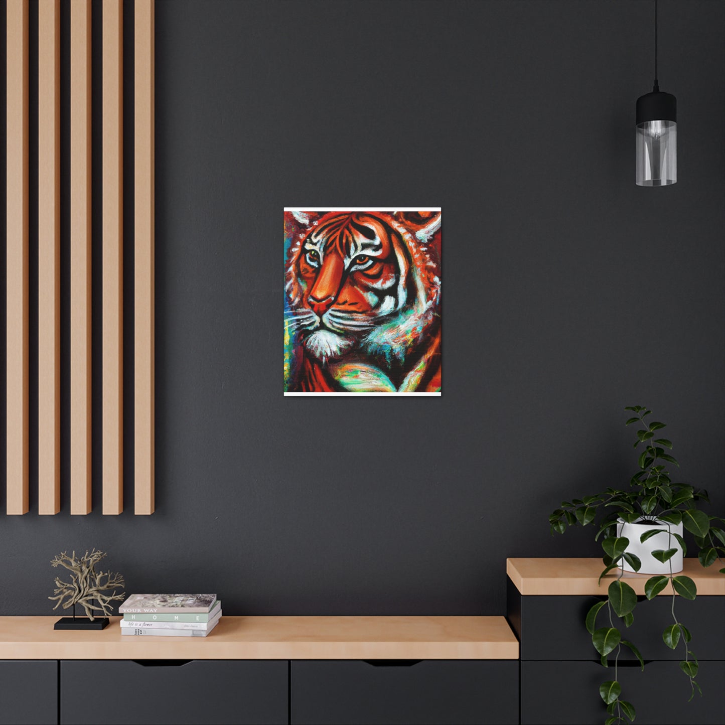 Tiger Radiance. - Canvas